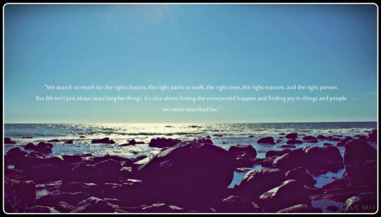 So true! That is this anonymously written quote is one of my favorites! :)