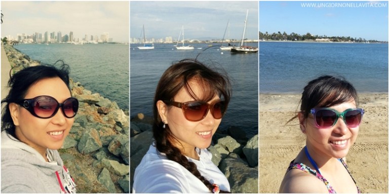 The sunglass I was wearing on the first picture was my most favorite sunglass of all time. It's a Just Cavalli (can't remember the model name but it's oval and burgundy) sunglass and I just love it so much that I wore it almost everyday and even underwater for 5 years until I lost it last summer (2013) when I went to a wedding and forgot it at the dining table. Bummer! :(   On the second photo, I was wearing a Michael Kors (Michael Kors M2790S Knox) sunglass which is my current favorite. I've been wearing this almost all the time for the past year. It is the replacement for my most favorite sunglass that I lost and it is also a gift from my better half. :)   On the last photo I was wearing one of the designer inspired sunglasses (F1710 Color Wave Sunglasses) that I purchased from Forever 21. I bought this because it looks similar to the Céline Purple Rainbow Sunglasses at a fraction of the price. ;-) This was my swimming sunglass this past summer. :D