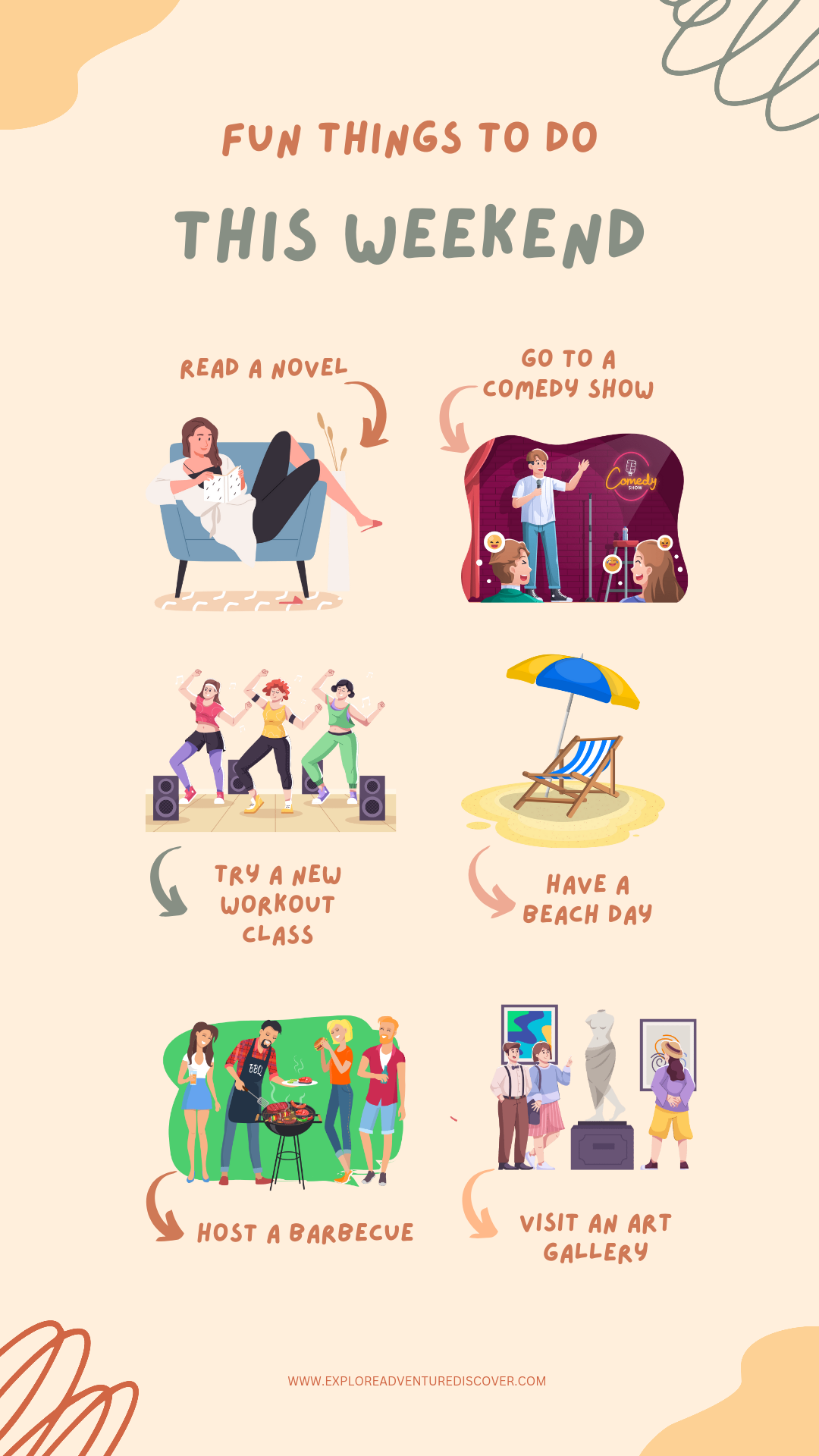 Tips To Make The Most of Your Weekend – EXPLORE . ADVENTURE . DISCOVER