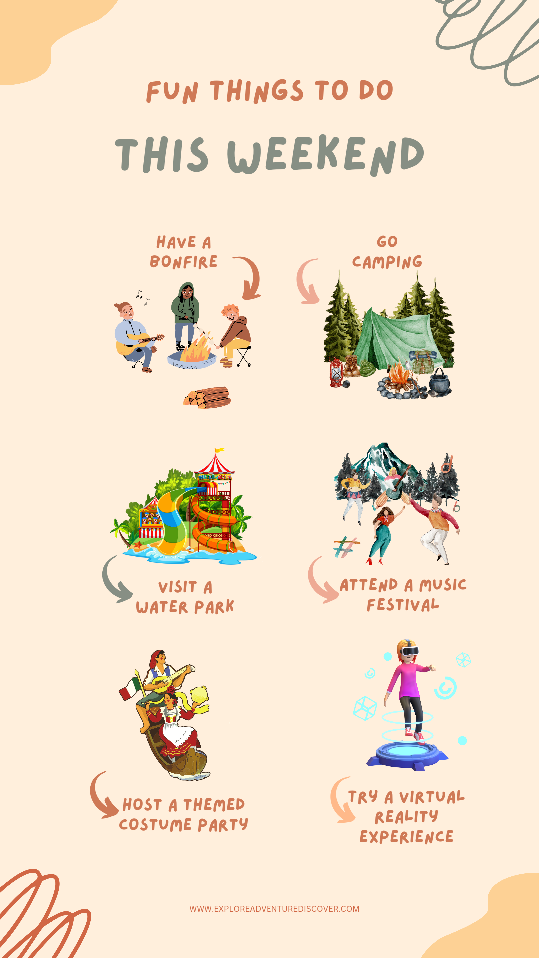 Tips To Make The Most of Your Weekend – EXPLORE . ADVENTURE . DISCOVER