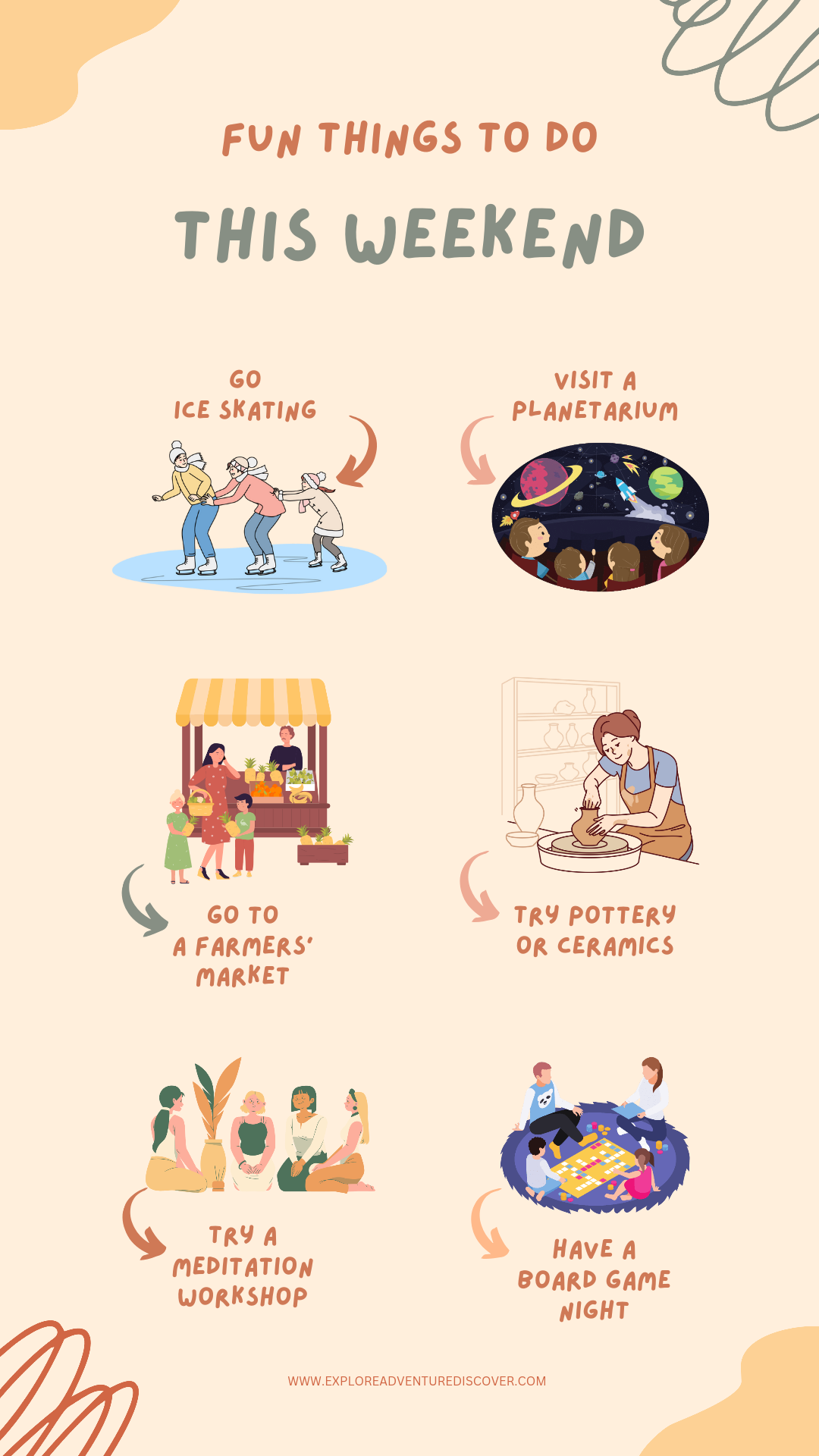 Tips To Make The Most of Your Weekend – EXPLORE . ADVENTURE . DISCOVER